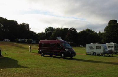 Camping & Caravanning Club site, near Ashford