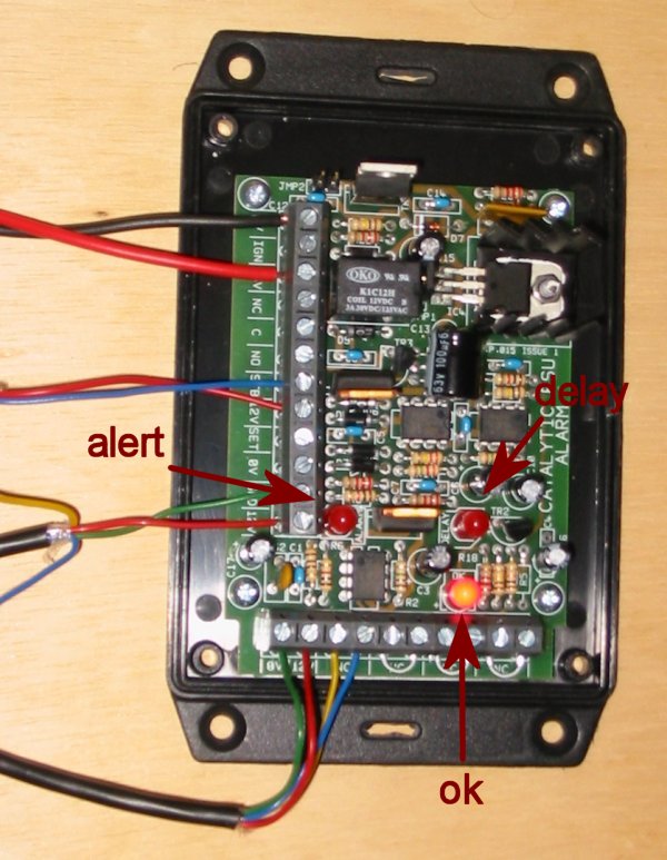 Alarm Controller wiring