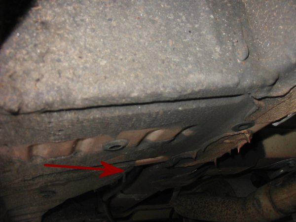 underside of van floor