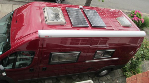 view of roof of Deep Red