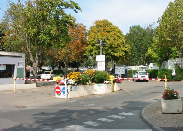 Fouras campsite entrance