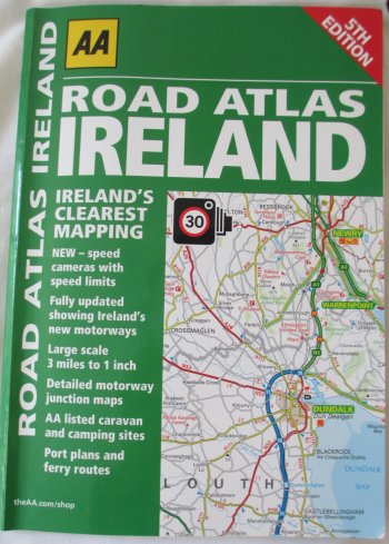 AA 3 miles to 1 inch map