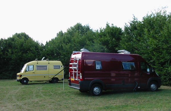 Self-build Merc van