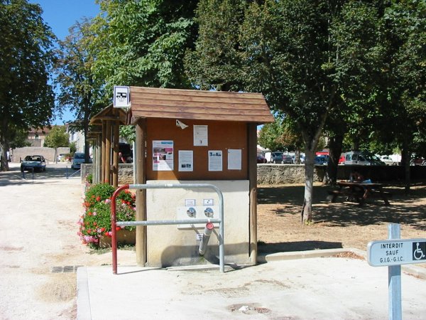 Lussac Motorhome Service point