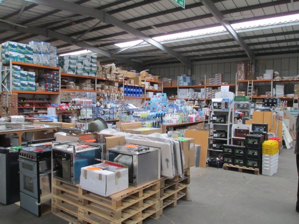 interior of magnums warehouse
