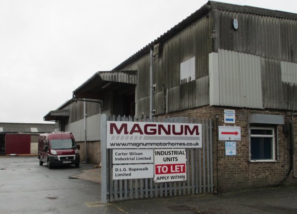 Outside Magnums in Grimsby