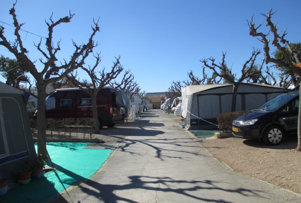 Campsite at Peniscola