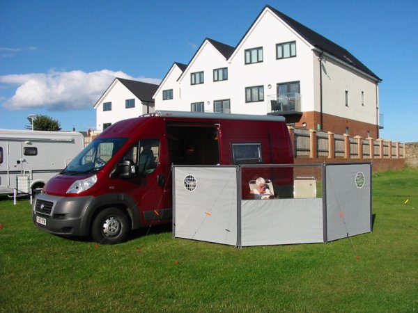 Using the winbreak at Seaburn Showground