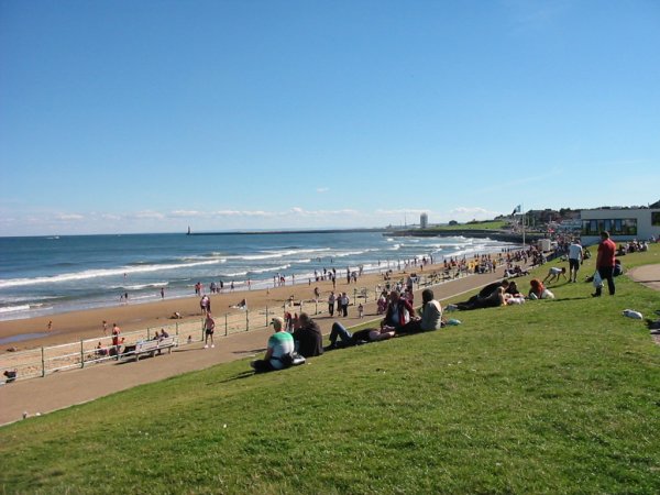 View of the beach at Seaburn, Sunderland