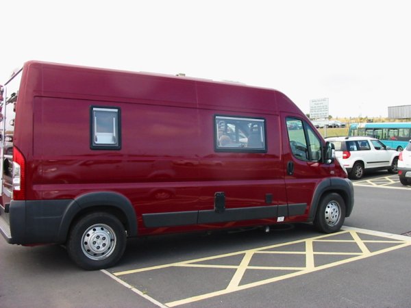 Park and Ride facility just outside Whitby town centre.