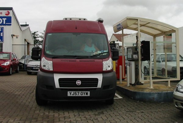 GPL pump at French garage