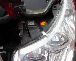 headlamp lower trim 