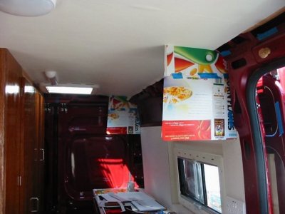 overhead locker card pattern