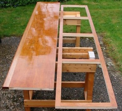 locker base and front frames