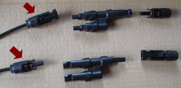 solar panel cable roof entry box