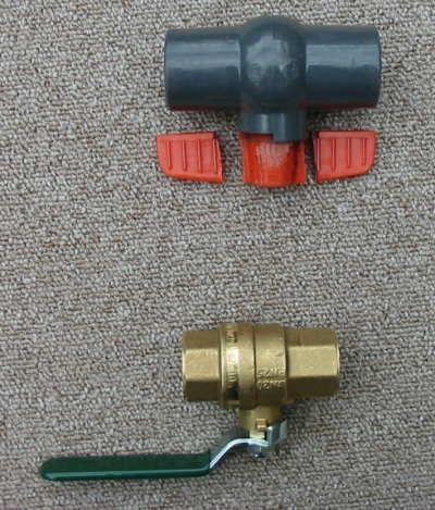 waste water drain tap