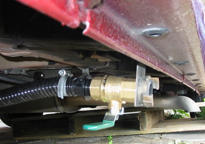 waste water drain tap