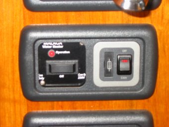 water heater controls